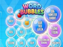Oyunu Word bubbles