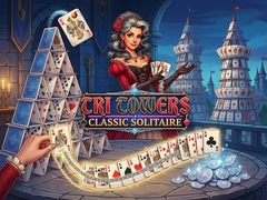 Oyunu Tri Towers Classic Solitaire