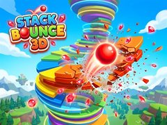 Oyunu Stack Bounce 3D