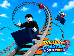 Oyunu Roller Coaster: Obby Race