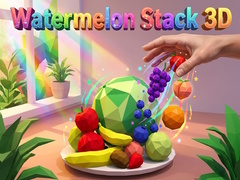 Oyunu Watermelon Stack 3D