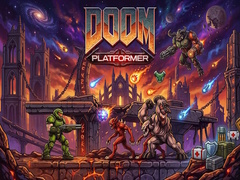 Oyunu Doom Eternal Platformer