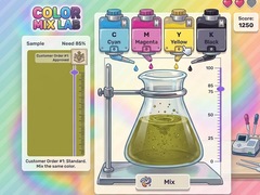 Oyunu Color Mix Lab