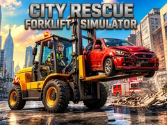 Oyunu City Rescue Forklift Simulator