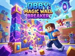 Oyunu Obby: Magic Wall Breaker