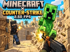 Oyunu Minecraft Counter Strike: 2.5D FPS