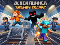 Oyunu Block Runner: Subway Escape