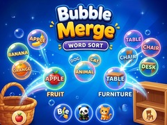Oyunu Bubble Merge: Word Sort