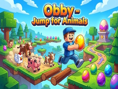 Oyunu Obby - Jump for Animals