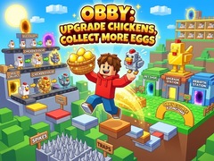 Oyunu Obby: Upgrade Chickens, Collect More Eggs