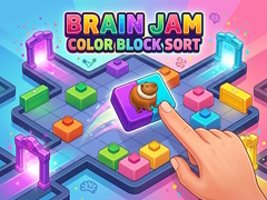 Oyunu Brain Jam Color Block Sort