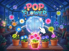 Oyunu Pop Flower