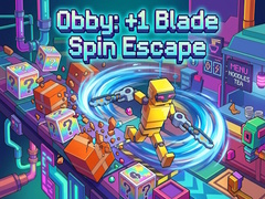 Oyunu Obby: +1 Blade Spin Escape