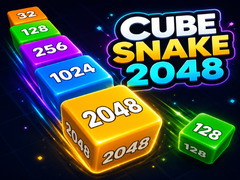 Oyunu Cube Snake 2048