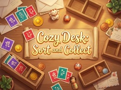Oyunu Cozy Desk Sort and Collect