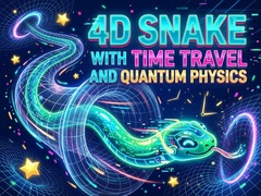Oyunu 4D Snake with Time travel and Quantum Physics