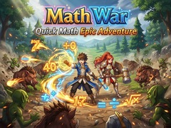 Oyunu Math War: Quick Math Epic Adventure