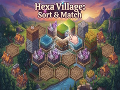 Oyunu Hexa Village: Sort & Match