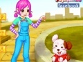 Oyunu Cute Girl and Puppy