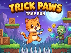 Oyunu Trick Paws Trap Run