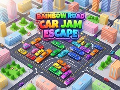 Oyunu Rainbow Road Car Jam Escape