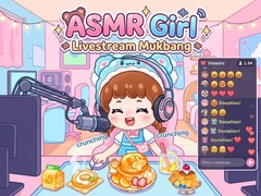 Oyunu ASMR Girl - Livestream Mukbang