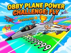 Oyunu Obby Plane Power Challenge: Fly