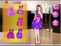Oyunu Fashion Purple Dress