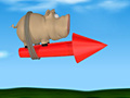 Oyunu Pig on the Rocket