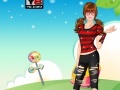 Oyunu Barbie on Rollers Dressup