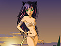 Oyunu Lady Cat Dress Up