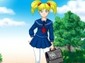 Oyunu Anime School Girl Dress Up
