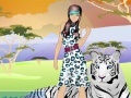Oyunu Tiger Girl Dress Up