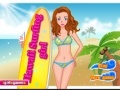 Oyunu Hawaii Surfing Girl