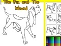 Oyunu The Fox And The Wound Online Coloring Game