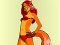 Oyunu Foxy Girl Dress Up