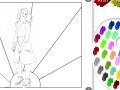 Oyunu Kristin Davis Online Coloring Game