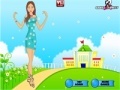 Oyunu Wonderful Spring Girl Dress Up