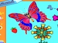Oyunu Coloring Picture Butterfly