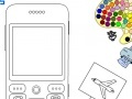 Oyunu Mobile Phone Coloring
