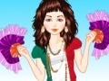 Oyunu Euro Football 2012 Cheerleader Dress Up