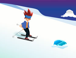 Beyblade kayakçı.