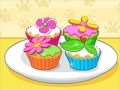 Oyunu Flower Garden Cupcakes