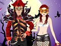 Oyunu Halloween Couple Dress Up