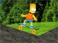 Oyunu Bart Simpsons Skateboard Game