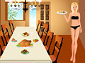 Oyunu Thanksgiving Dinner Dress Up and Decor