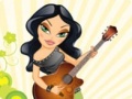 Oyunu Cute Guitar Girl Dressup