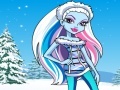 Oyunu Monster High: Abbey Bominable Winter Style 