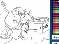 Oyunu Reindeer Online Coloring Game