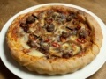 Oyunu Deep pan mushroom, cheese pizza